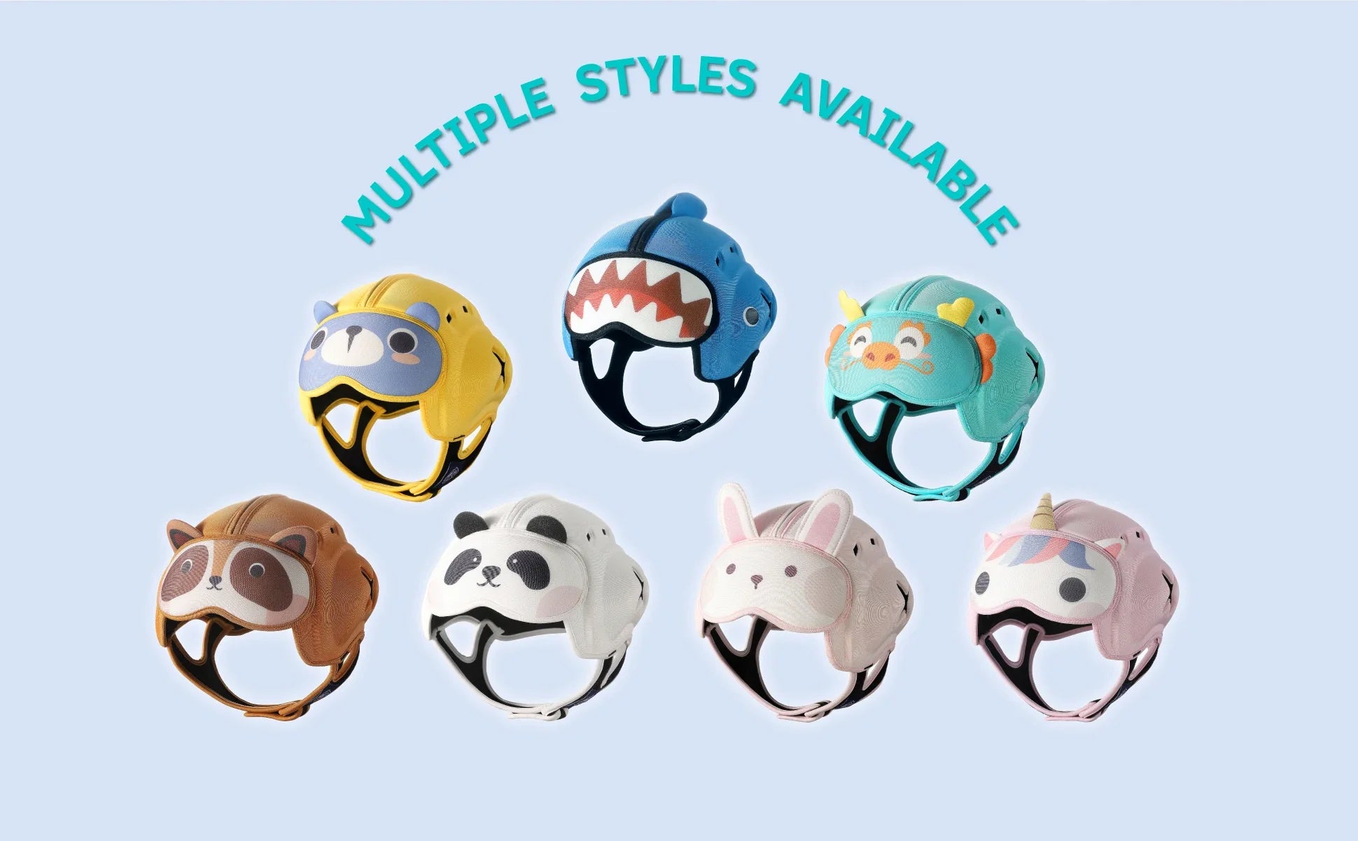 MamboBaby Safety Helmet for Crawling & Walking, Ultra Lightweight Adjustable Infant Head Protector Suitable for Baby 6-24 Mont