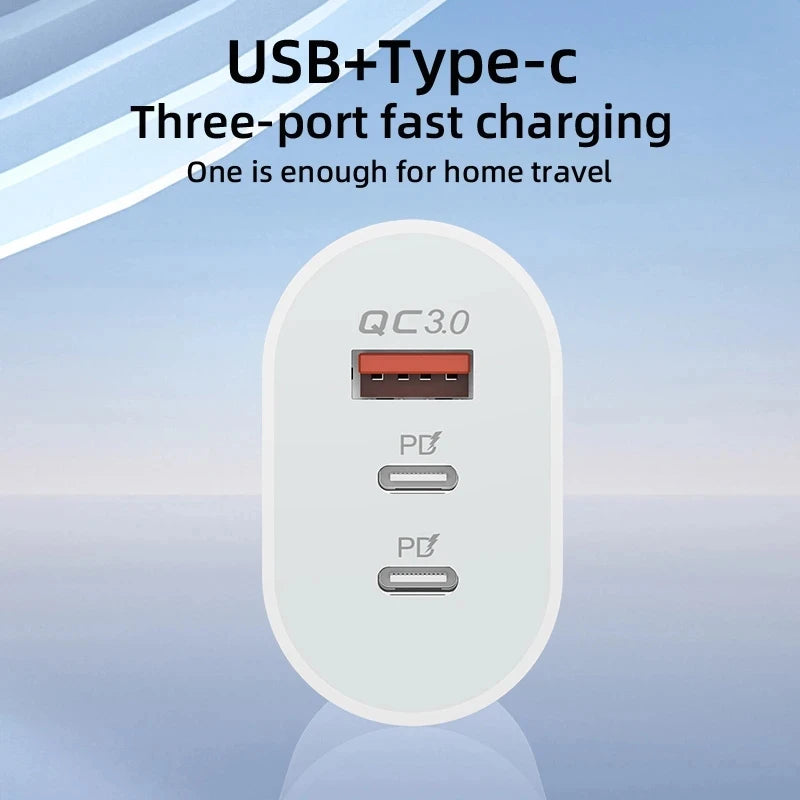 40W USB C Charger Quick Charge EU US Plug PD USB-C Type C Fast USB QC 3.0 Charger for iPhone 14 Xiaomi Samsung Macbook - Smarsty