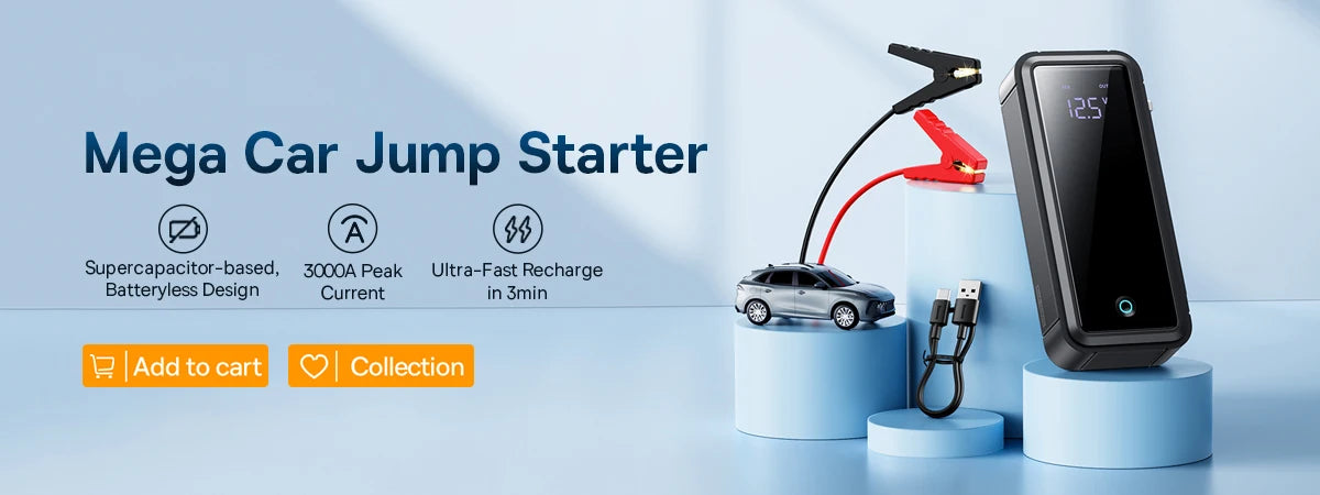 12V Portable Car Air Compressor With LCD Display For Cars - Smarsty