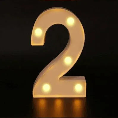 Luminous Alphabet LED Letter Night Light Decor - Smarsty