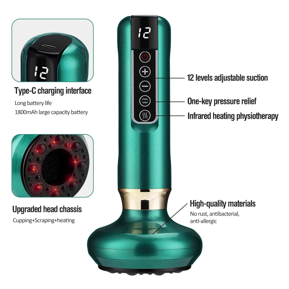 Electric Cupping Massager for Anti Cellulite Body Slimming - Smarsty