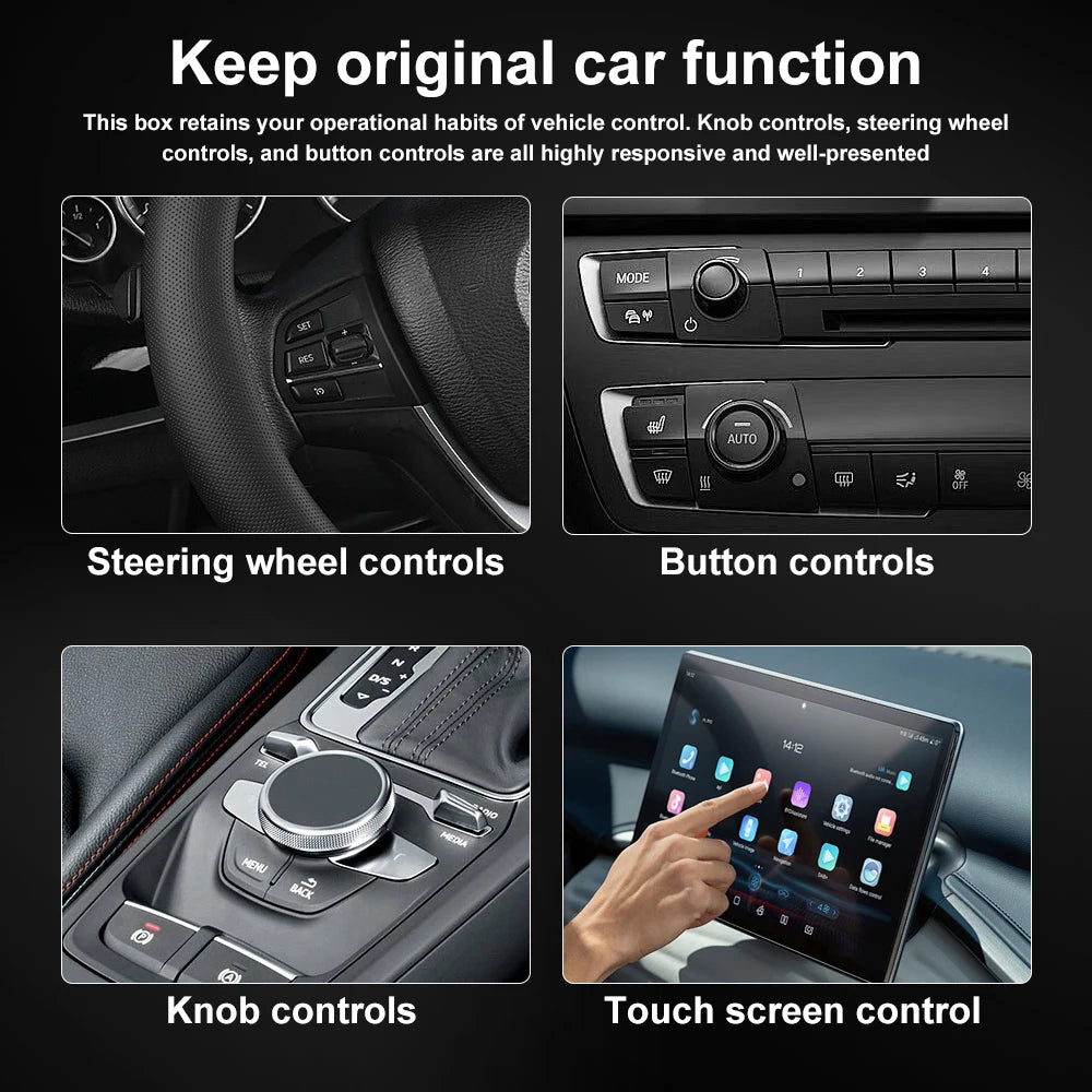NEW Wireless CarPlay Android Auto Wireless Adapter Smart Mini Box Plug and play Connect Universal for Nissan Wireless Adapter - Smarsty