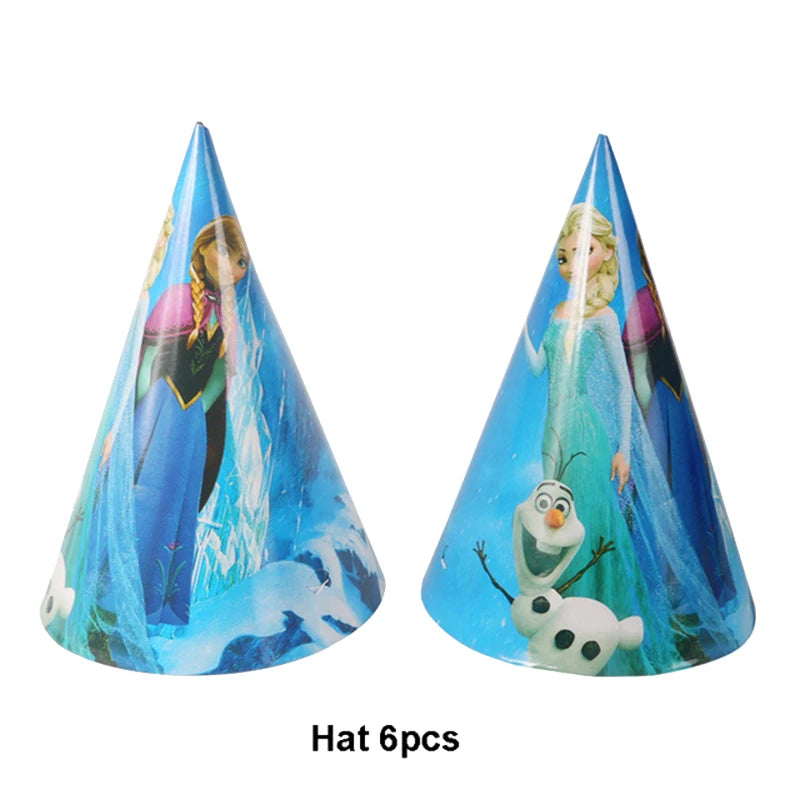 Frozen Princess Birthday Party Tableware Set - Smarsty