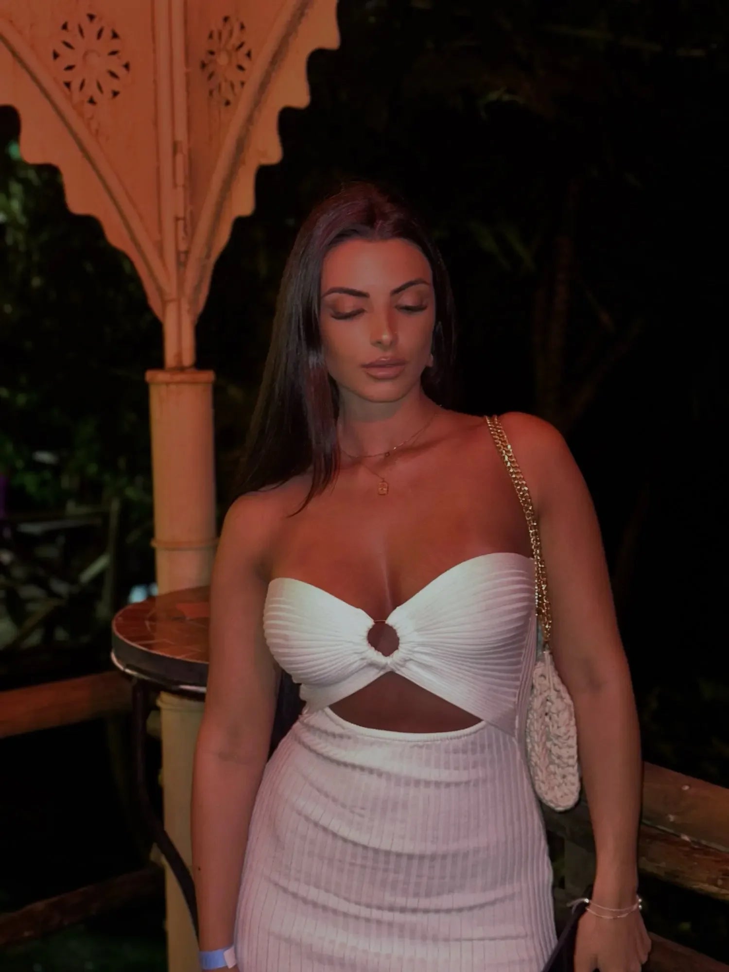 YuooMuoo Chic Fashion Sexy Package Hips Split Knitted Summer Dress 2025 Women Slim Elastic Bodycon Party Dress Streetwear Outfit - Smarsty