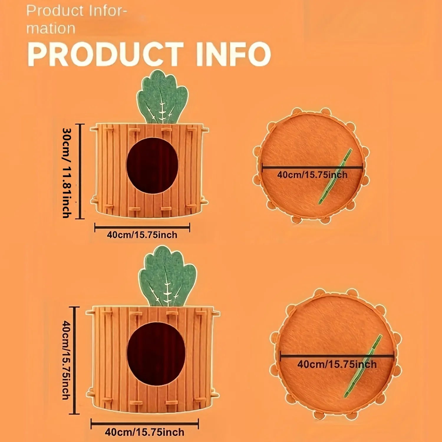 Large Space Felt Cat Nest for Comfortable Rest - Smarsty