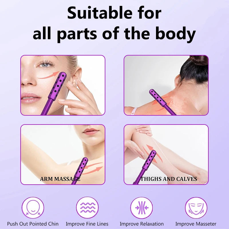 24 Germanium Face Massage Roller for Skin Care - Smarsty