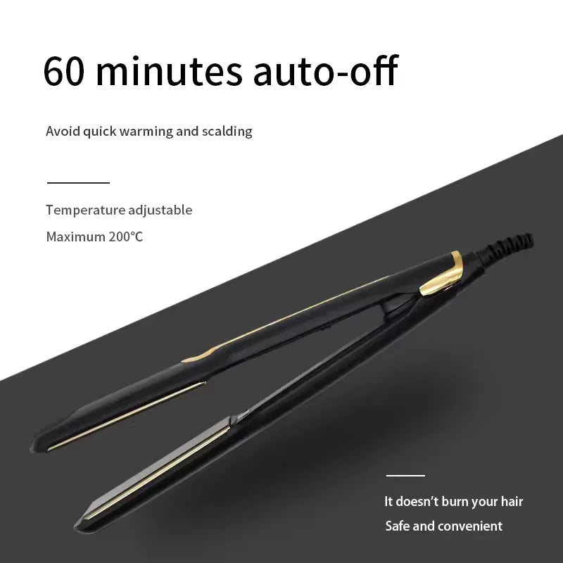 Professional Ceramic Flat Iron and Curler for Home Use - Smarsty