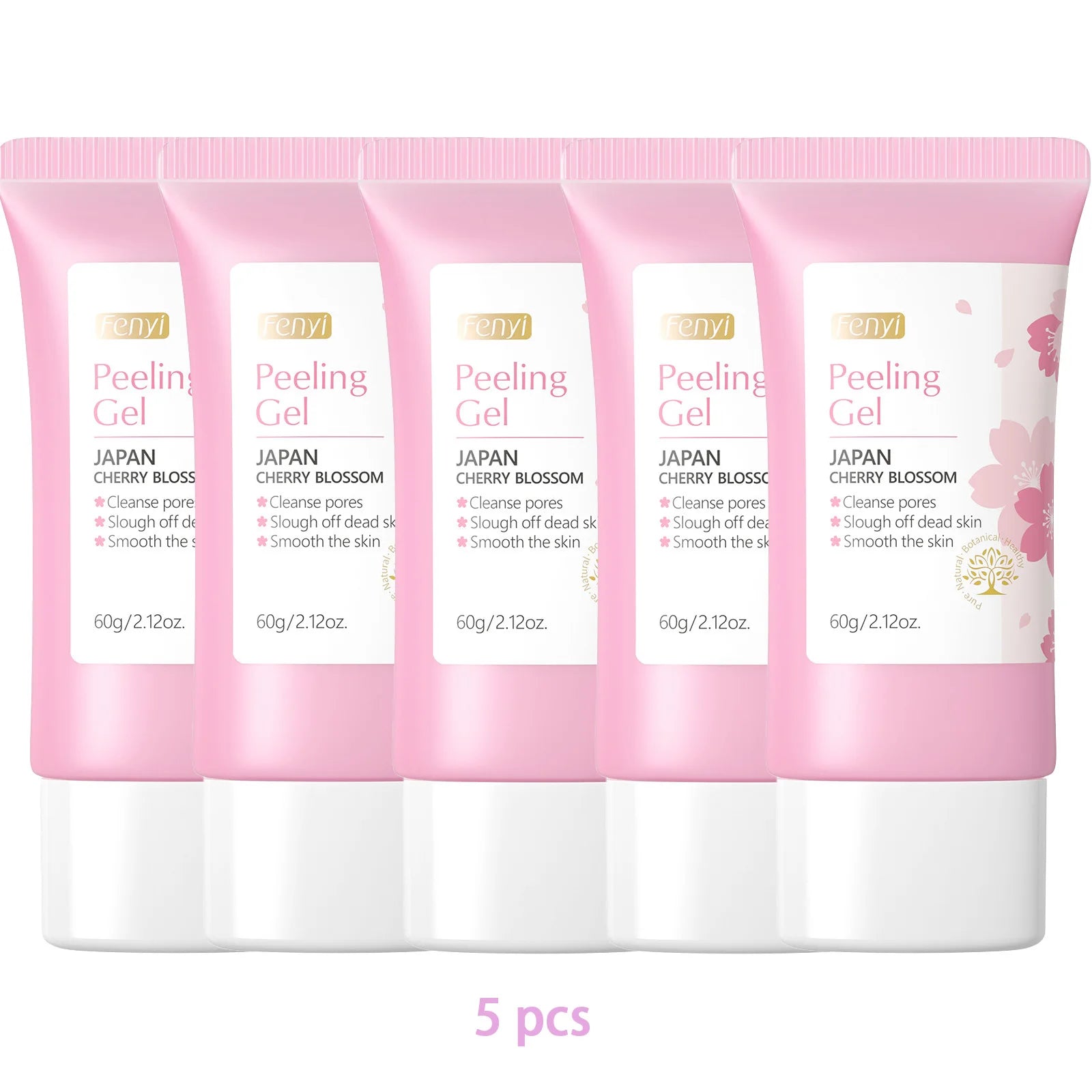 Sakura Face Deep Cleaning Exfoliating Gel Skin Care Whitening Moisturizer Repair Facial Scrub Skin Care 60g - Smarsty