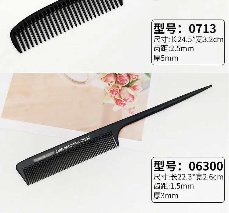 Professional Stainless Steel Hair Tail Comb for Salon Styling - Smarsty