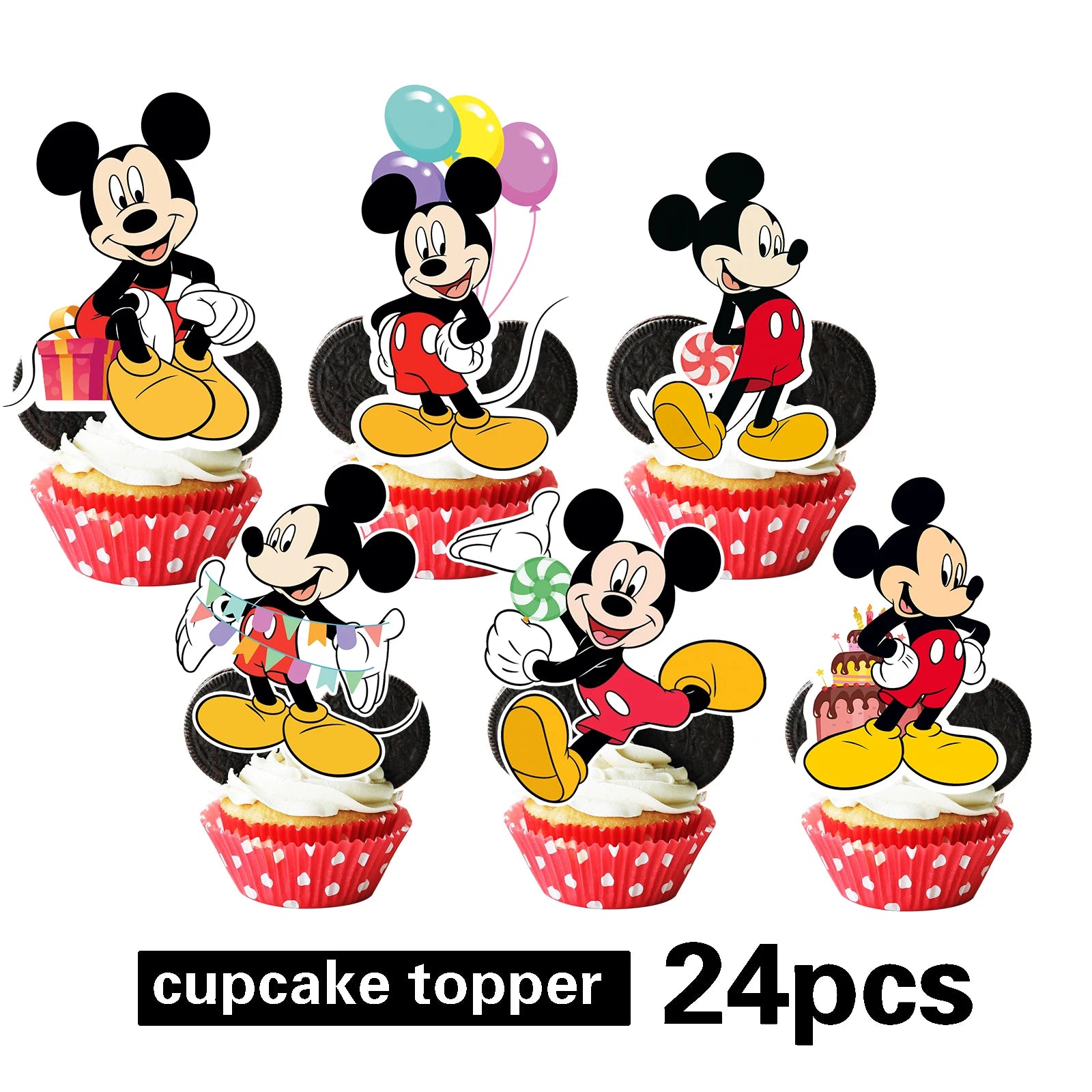 Disney Mickey Mouse Party Supplies Set for Kids Birthdays - Smarsty