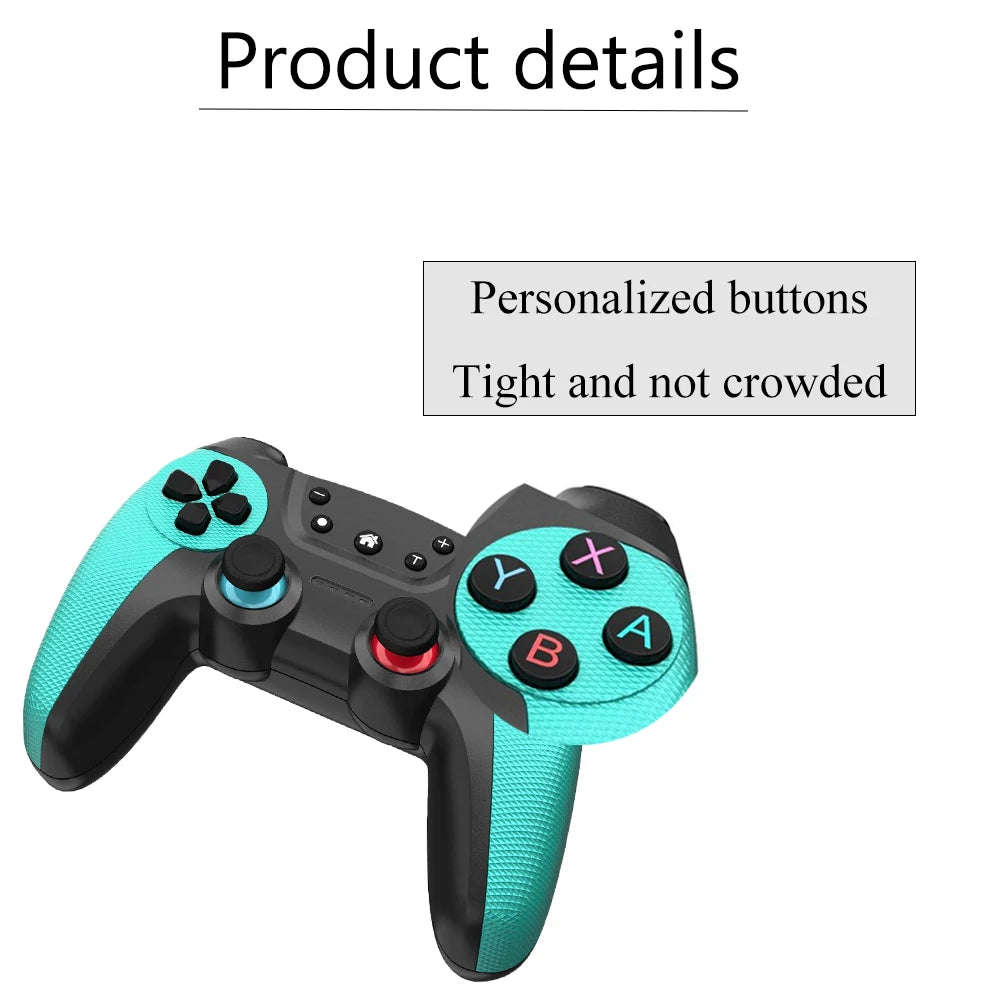 Wireless Bluetooth Gamepad Controller for Nintendo Switch and Mobile Devices - Smarsty