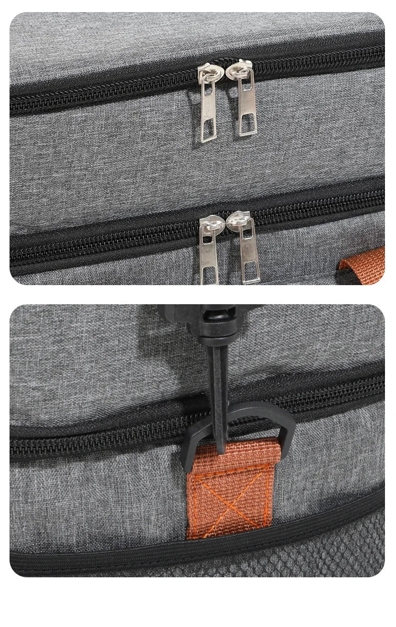 Insulated Cooler Lunch Bag Tote For Women Men Travel - Smarsty