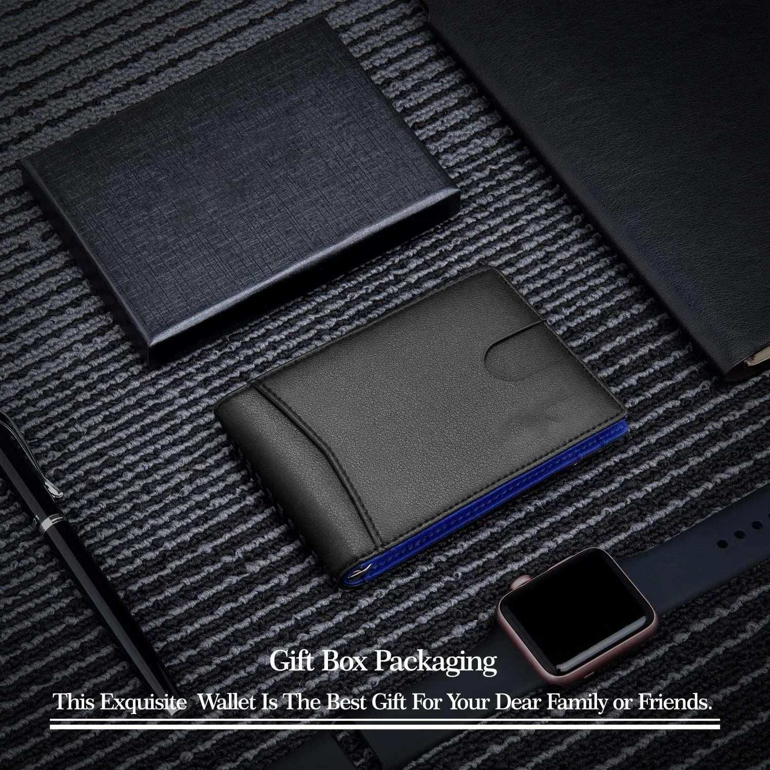 ANTI RFID Blocking Black Carbon Fiber Men Wallets Short Small Protected Magic Leather ID Credit Card Holder Case Purse for Men