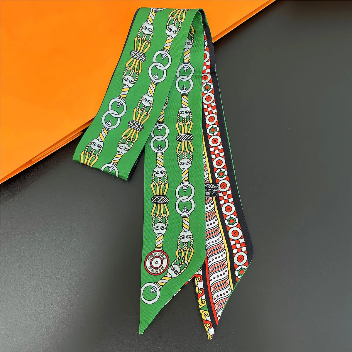 Women Long Scarf and Hair Tie Multifunctional Bandana - Smarsty