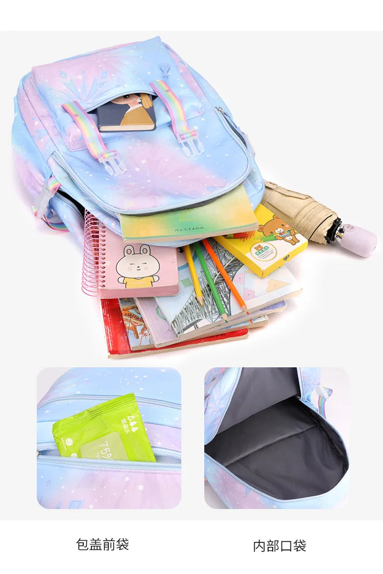 Cartoon Style Kids Backpack With High Capacity For School - Smarsty