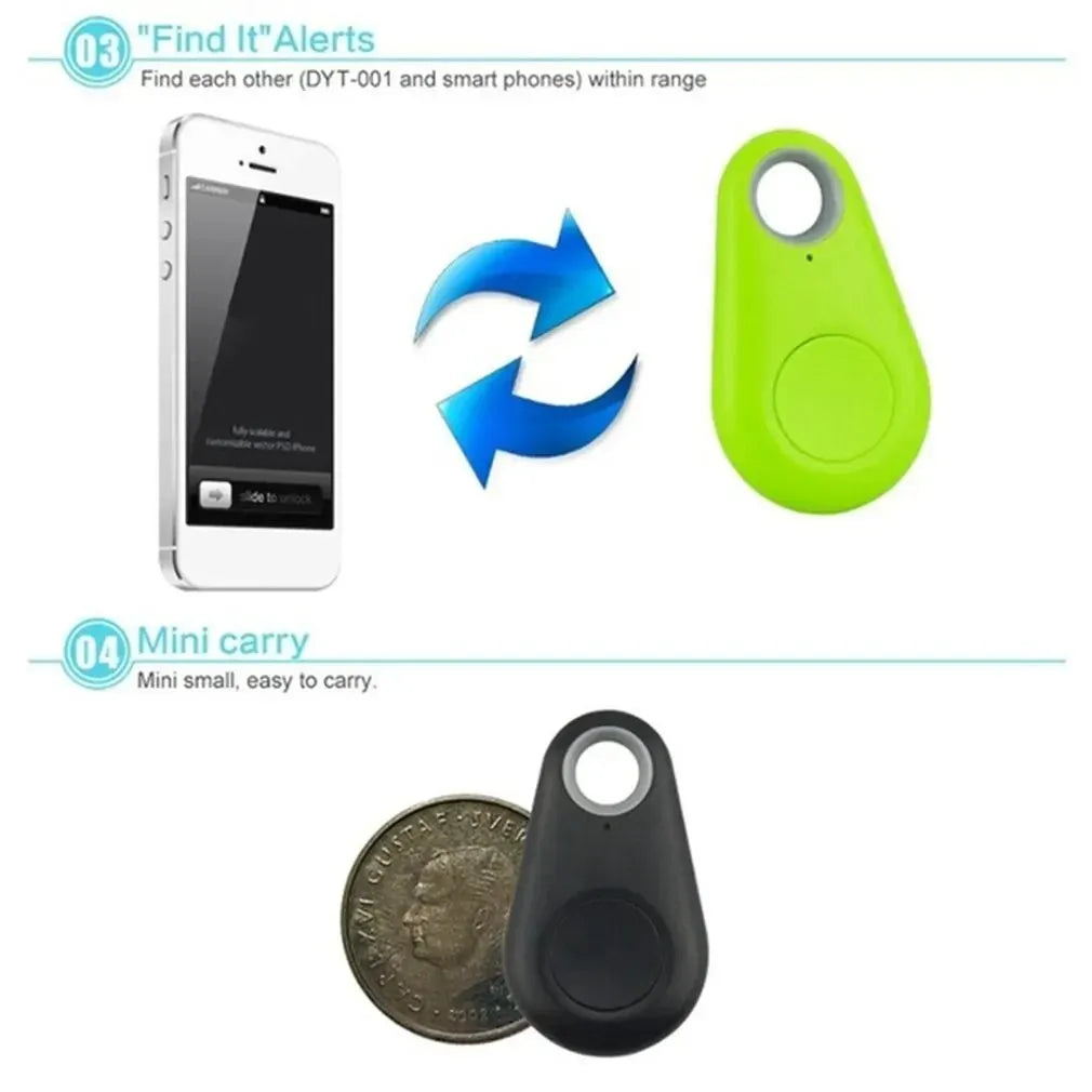 Mini Dog GPS Tracker Bluetooth Anti-Lost Smart Locator - Smarsty