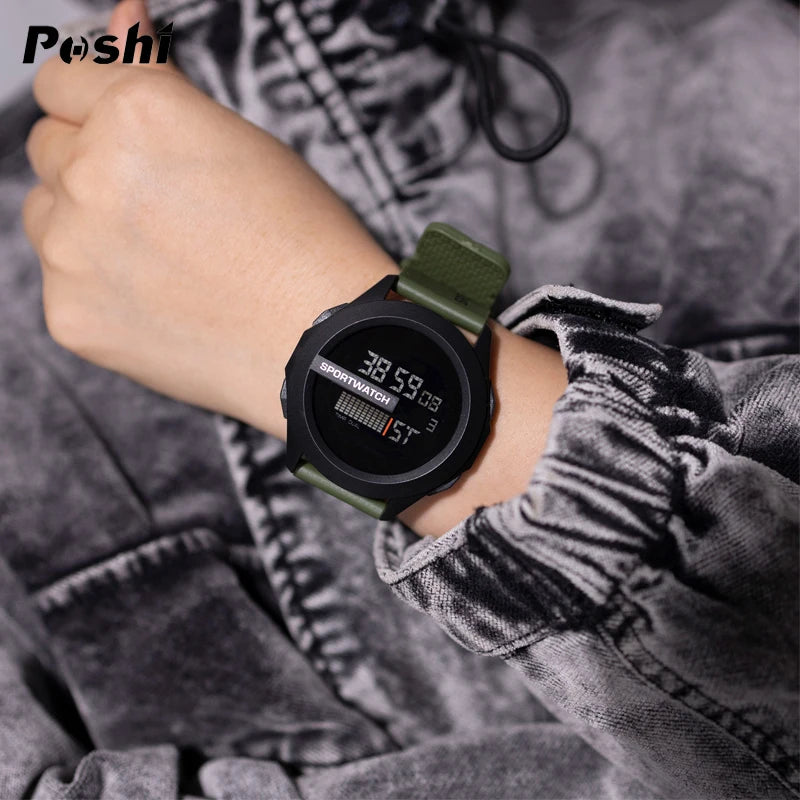 Luxury Digital Sport Watch for Men Waterproof Luminous - Smarsty
