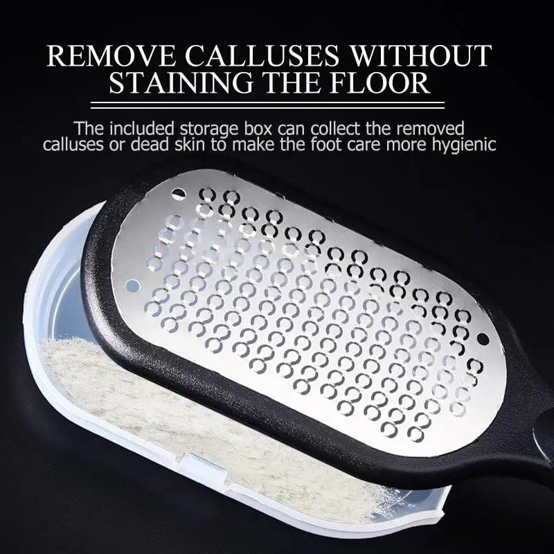 Professional Stainless Steel Callus Remover for Smooth Heels - Smarsty