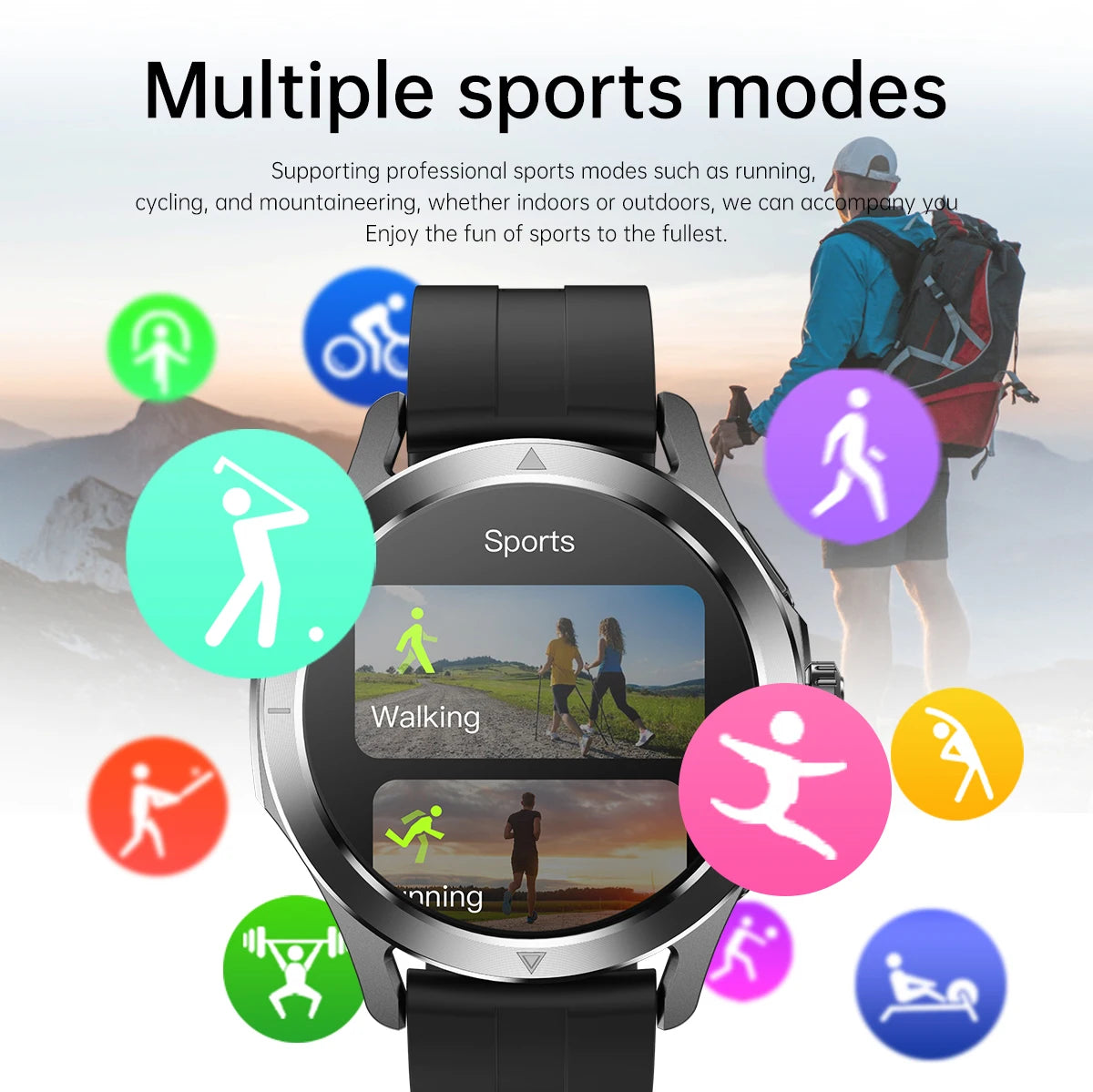 Xiaomi S4 Ultra Smart Watch With GPS Waterproof Sports Features - Smarsty