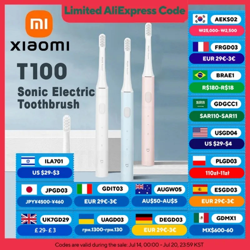 Xiaomi Mijia Sonic Electric Toothbrush With 30 Day Battery Life - Smarsty