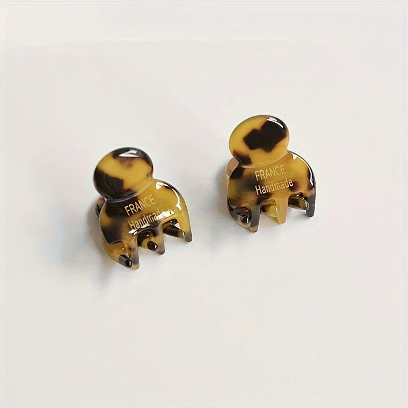 Mini Acetate Hair Claws Set Secure Cute Elegant Clips - Smarsty