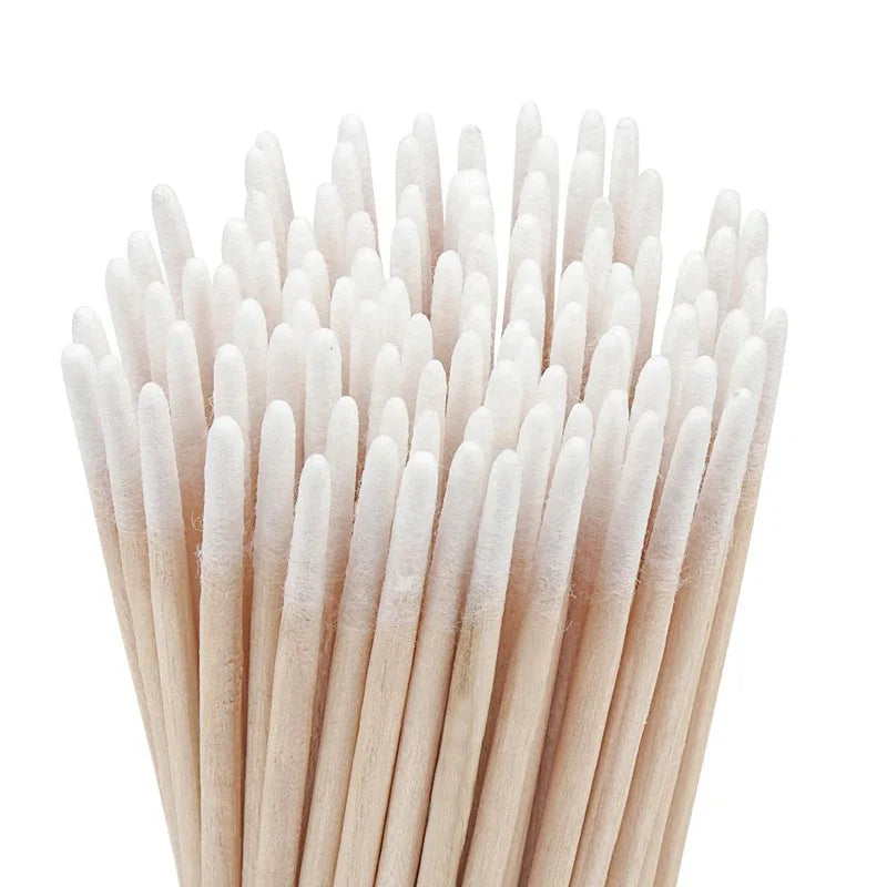 Disposable Wood Cotton Swabs for Eyelash Extensions - Smarsty