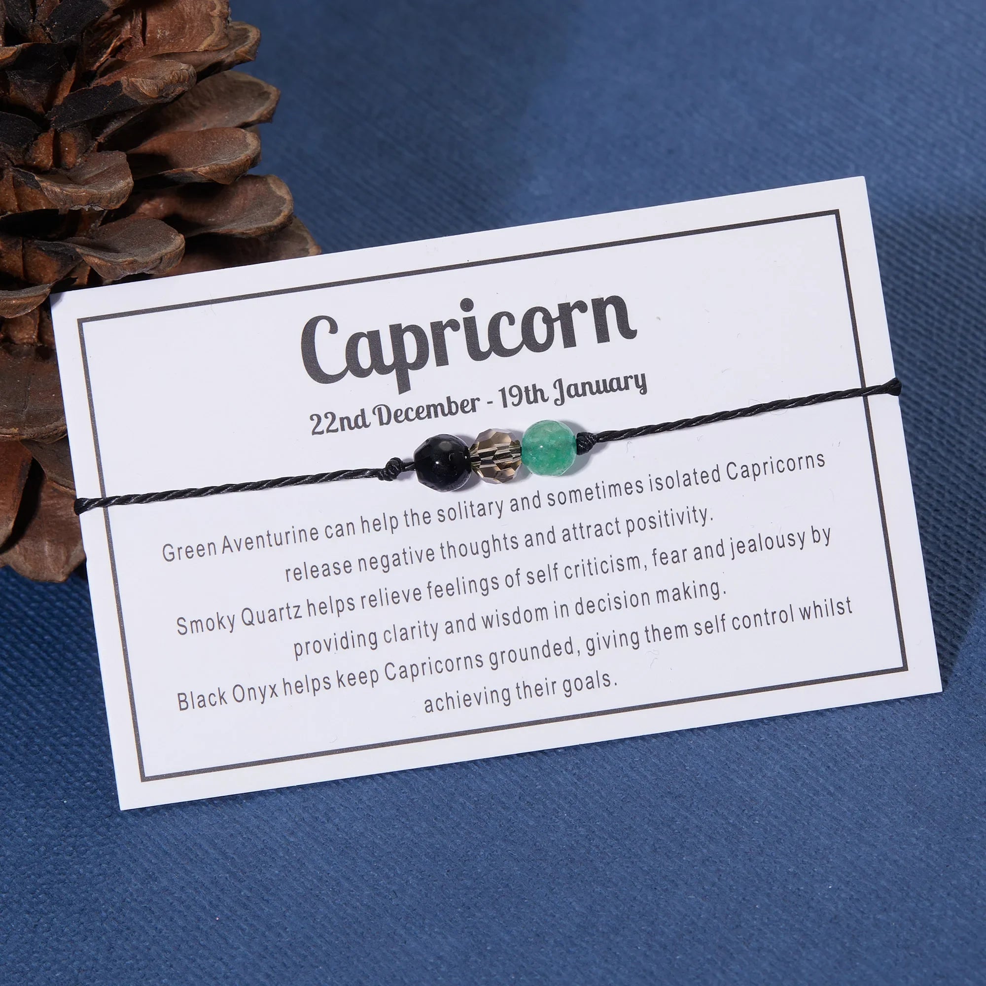 12 Constellation Natural Stone Beads Bracelets for Zodiac Signs - Smarsty