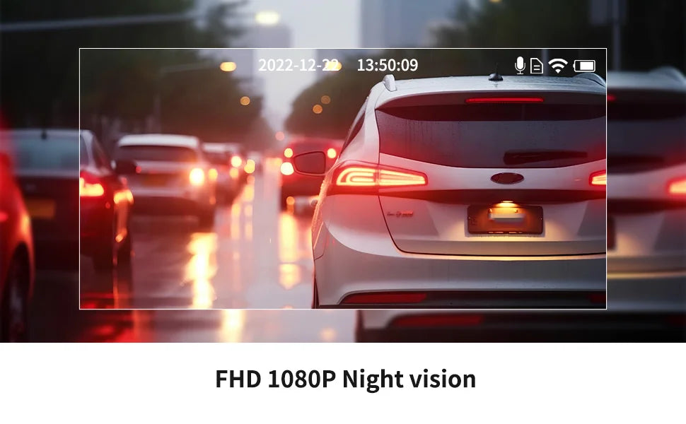 4Channel WiFi Dash Cam Night Vision With Loop Recording - Smarsty