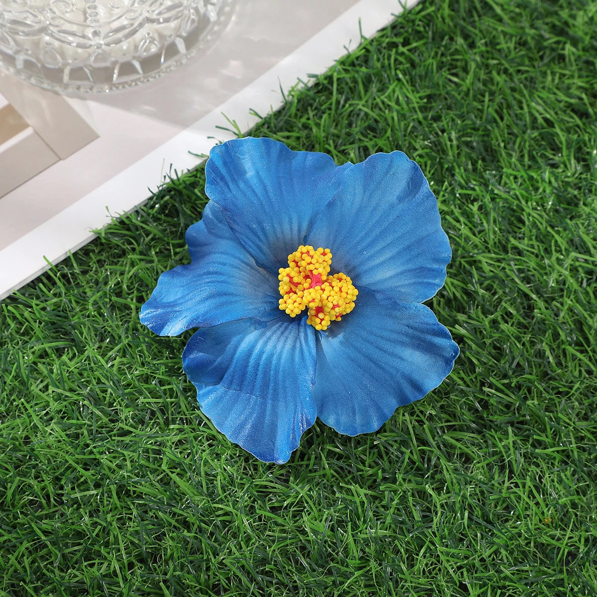 Bohemian Orchid Flower Hair Clips for Weddings - Smarsty
