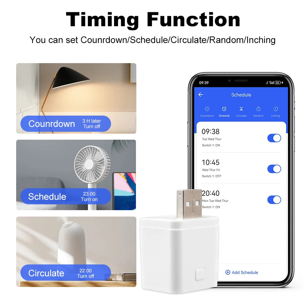 Tuya Smart WiFi Zigbee Micro USB Power Adapter - Smarsty