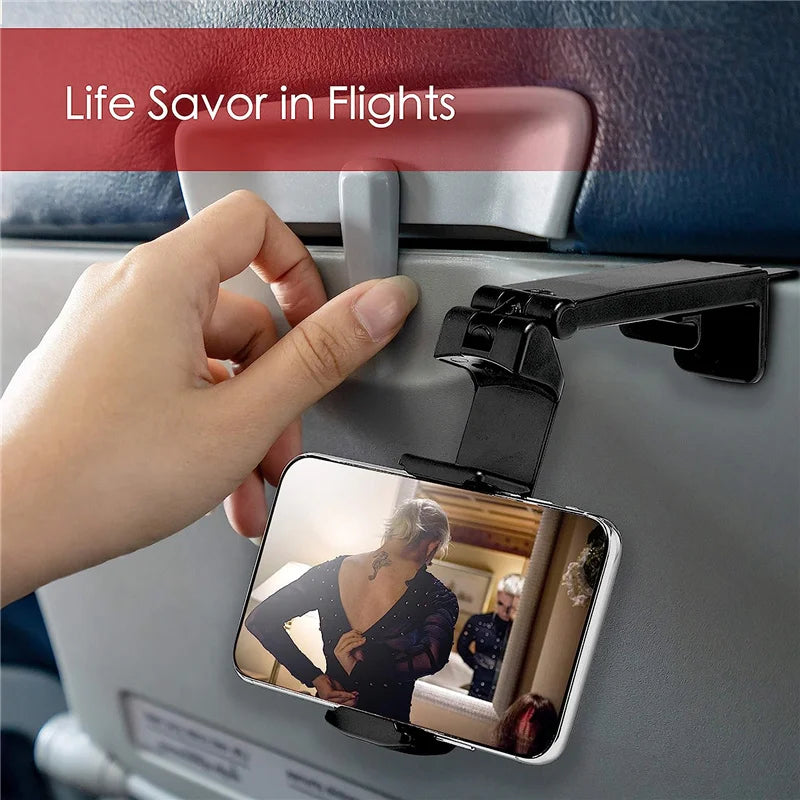 Foldable Airplane Phone Holder Stand With 360 Rotation - Smarsty