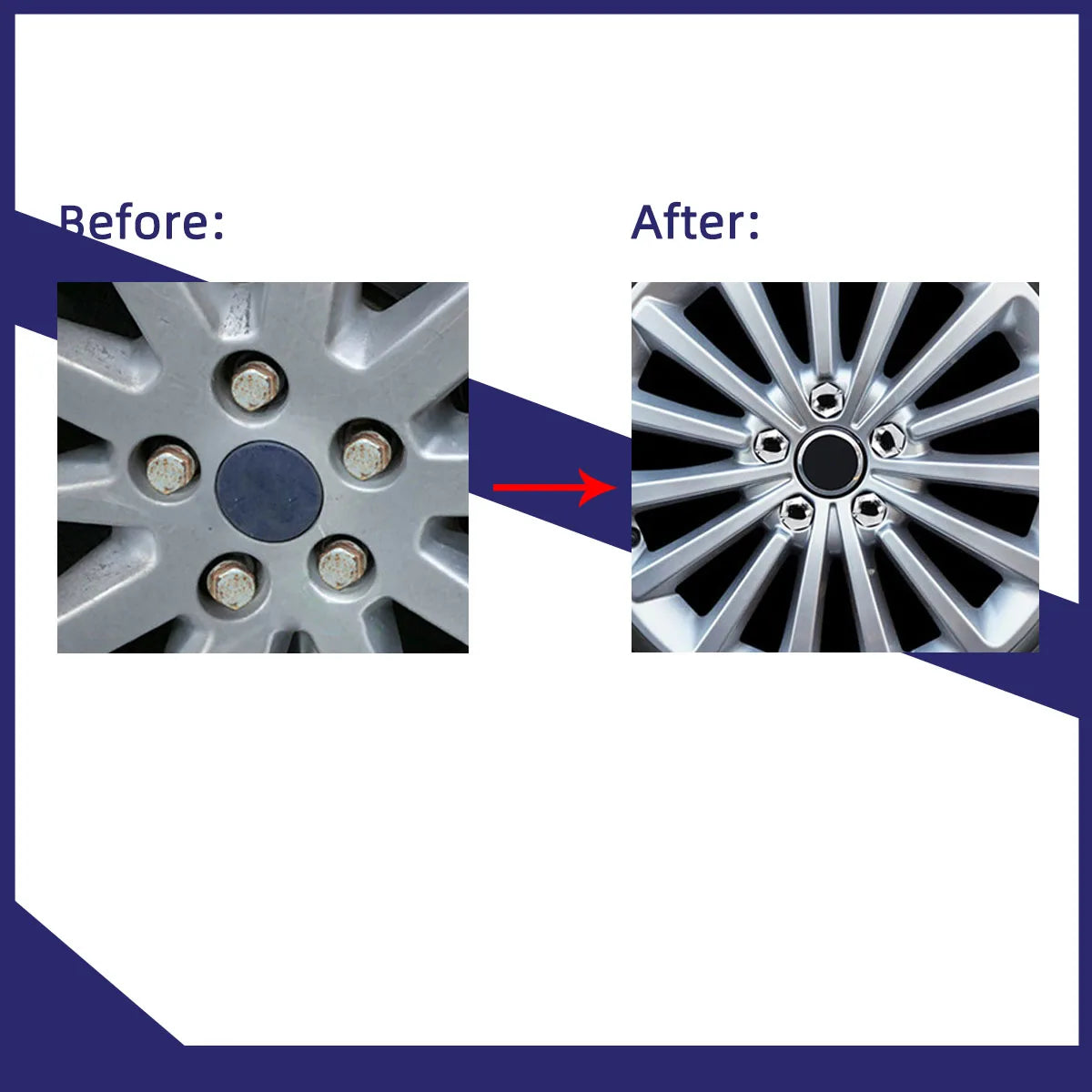 Car Wheel Nut Caps Hub Screw Covers 17/19/21mm Dust Proof - Smarsty
