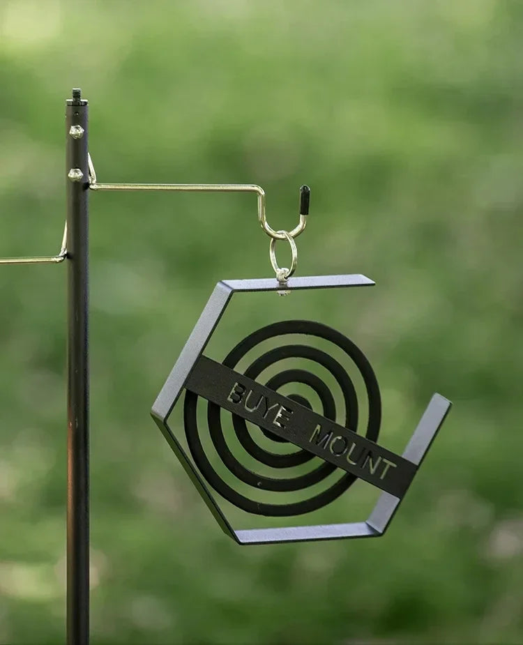 Outdoor Mosquito Coil Tray Camping Tools Tourist Hiking Mosquito Coil Holder Camping Supplies Hanging Mosquito Coil Holder