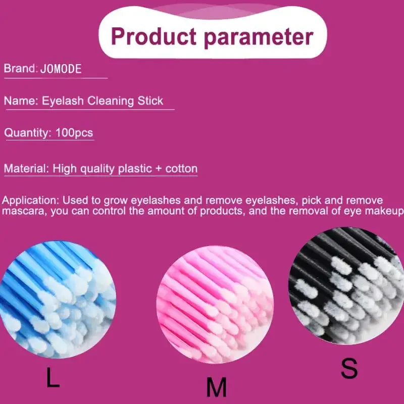 Glitter Disposable Eyelash Brushes for Easy Application - Smarsty