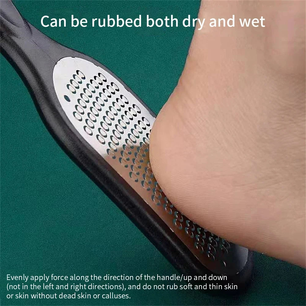 Professional Stainless Steel Callus Remover for Smooth Heels - Smarsty