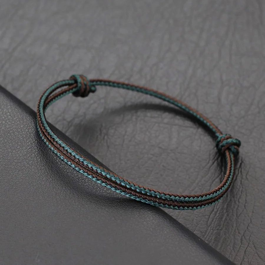 Grade A Weaven String Bracelet For Men Casual Outdoor Use - Smarsty
