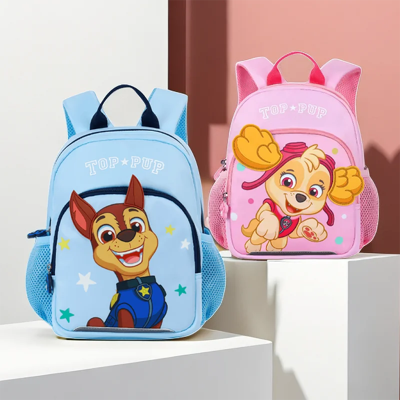 Kids Backpack Cartoon Chase And Skye For Preschoolers - Smarsty