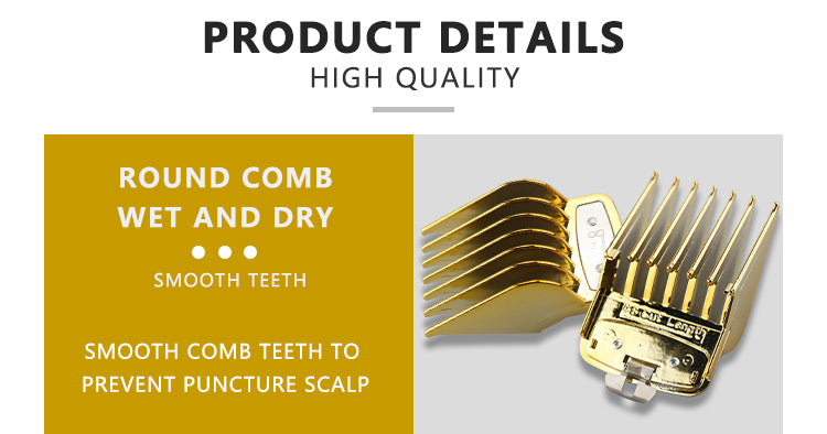 Professional Hair Clipper Guide Comb Set for Precise Haircuts - Smarsty