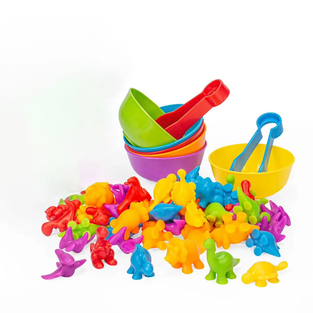 Counting Animal Sorting Toys for Toddlers Preschool Learning Activities for Math Color Cognition Montessori Baby STEM Gift - Smarsty