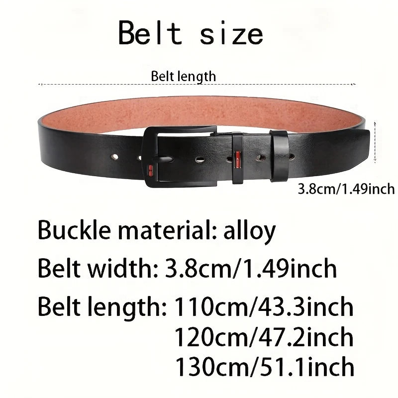 Luxury Mens Alloy Pin Buckle Belt Casual Business Jeans - Smarsty