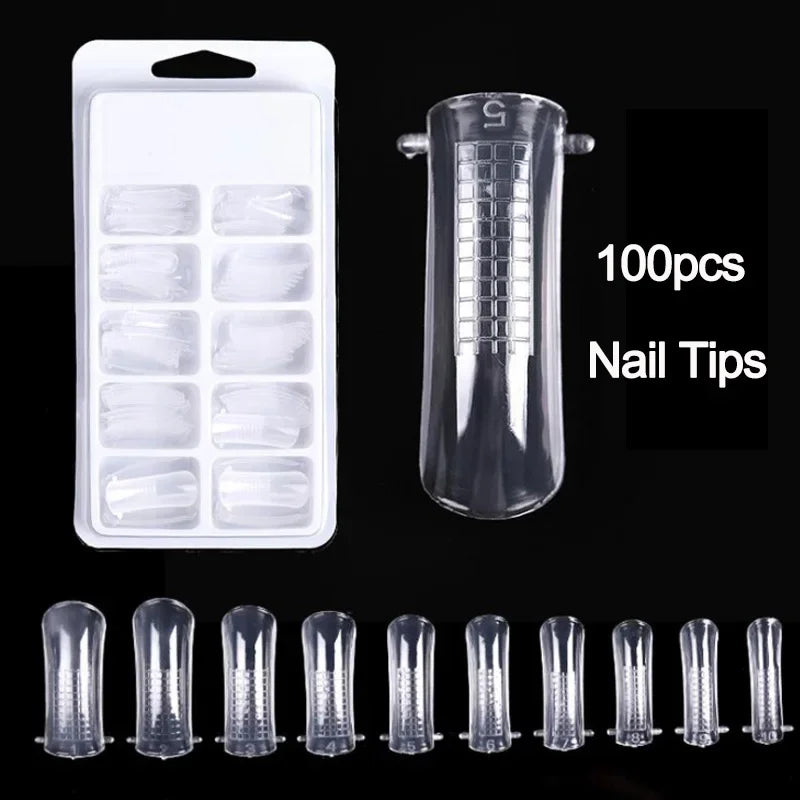 Acrylic Nail Tips Kit for Quick DIY Manicures - Smarsty
