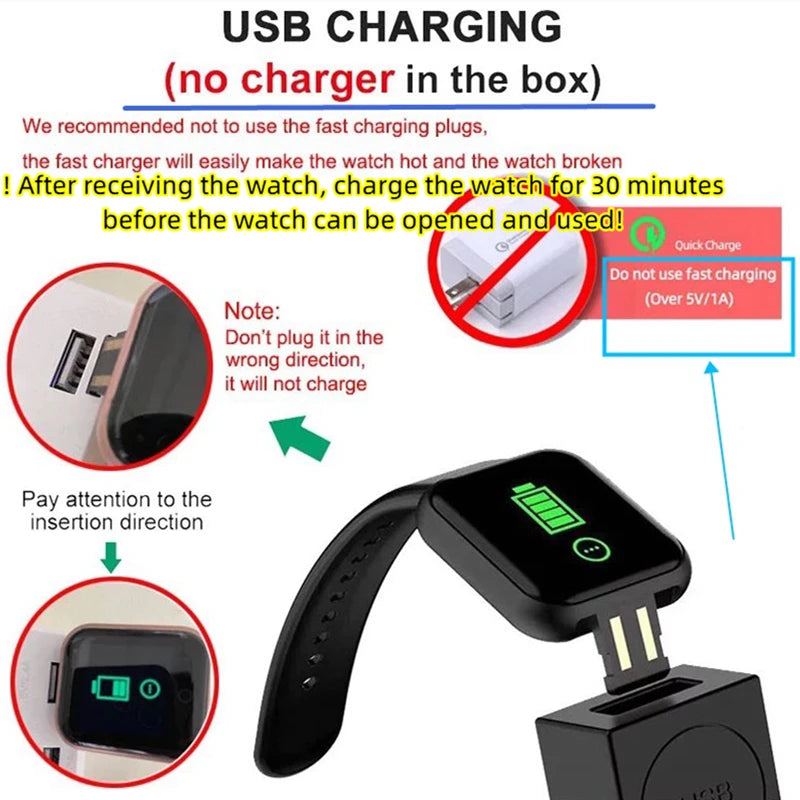 Smartwatch for Fitness Tracking and Notifications - Smarsty