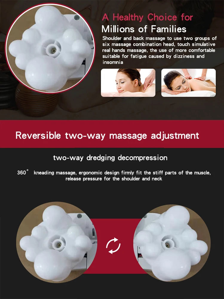 Kneading Shawl Neck and Shoulder Massager for Relaxation - Smarsty