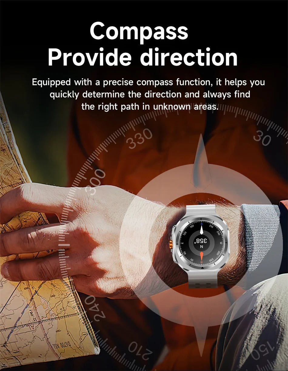 Samsung Galaxy Watch 7 Ultra GPS Smart Watch for Men - Smarsty