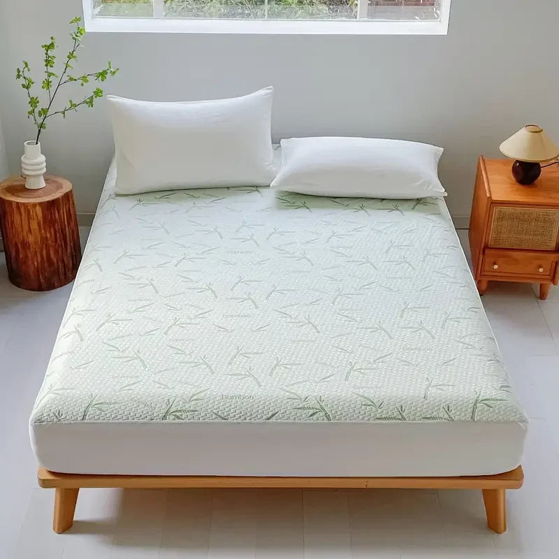 Waterproof Bamboo Mattress Cover with Deep Pocket - Smarsty