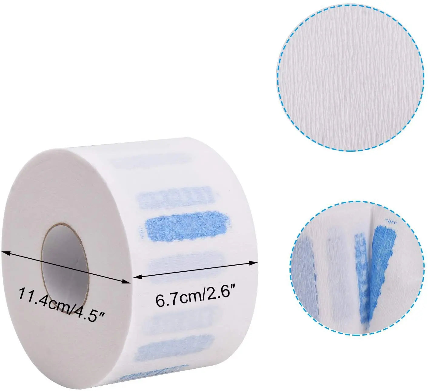 5 Pcs Disposable Hairdresser Neck Strips for Comfortable Haircuts - Smarsty