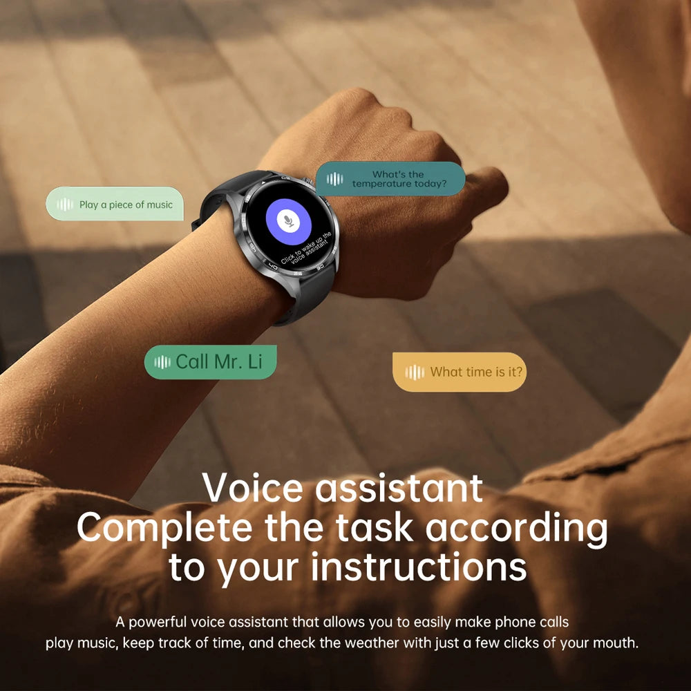 GT5 Pro GPS Smartwatch with AMOLED Screen and Heart Rate Monitoring - Smarsty