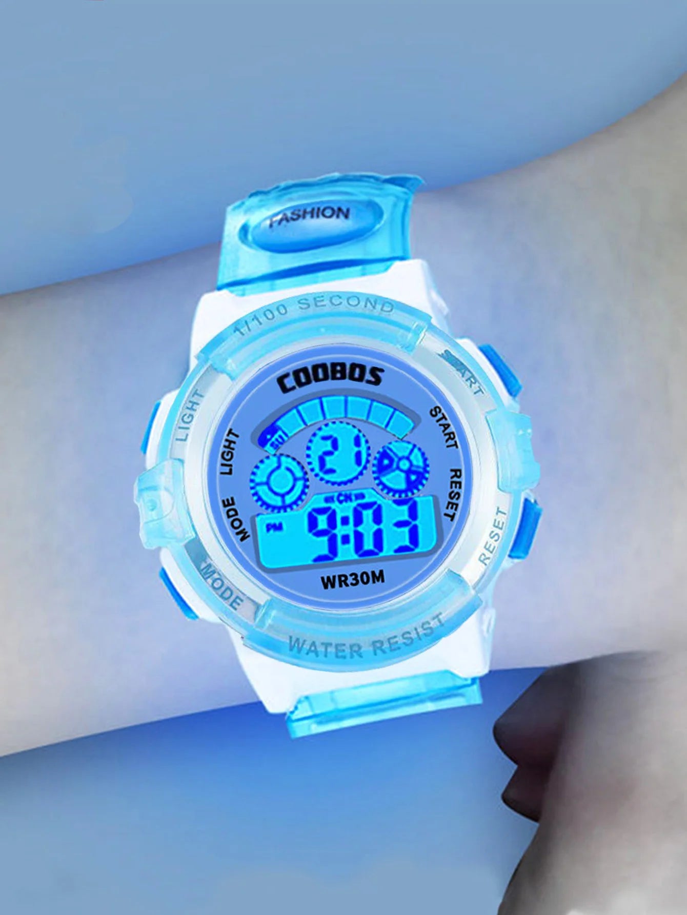Fashionable Simple Silicone Digital Watch for Everyday Use - Smarsty