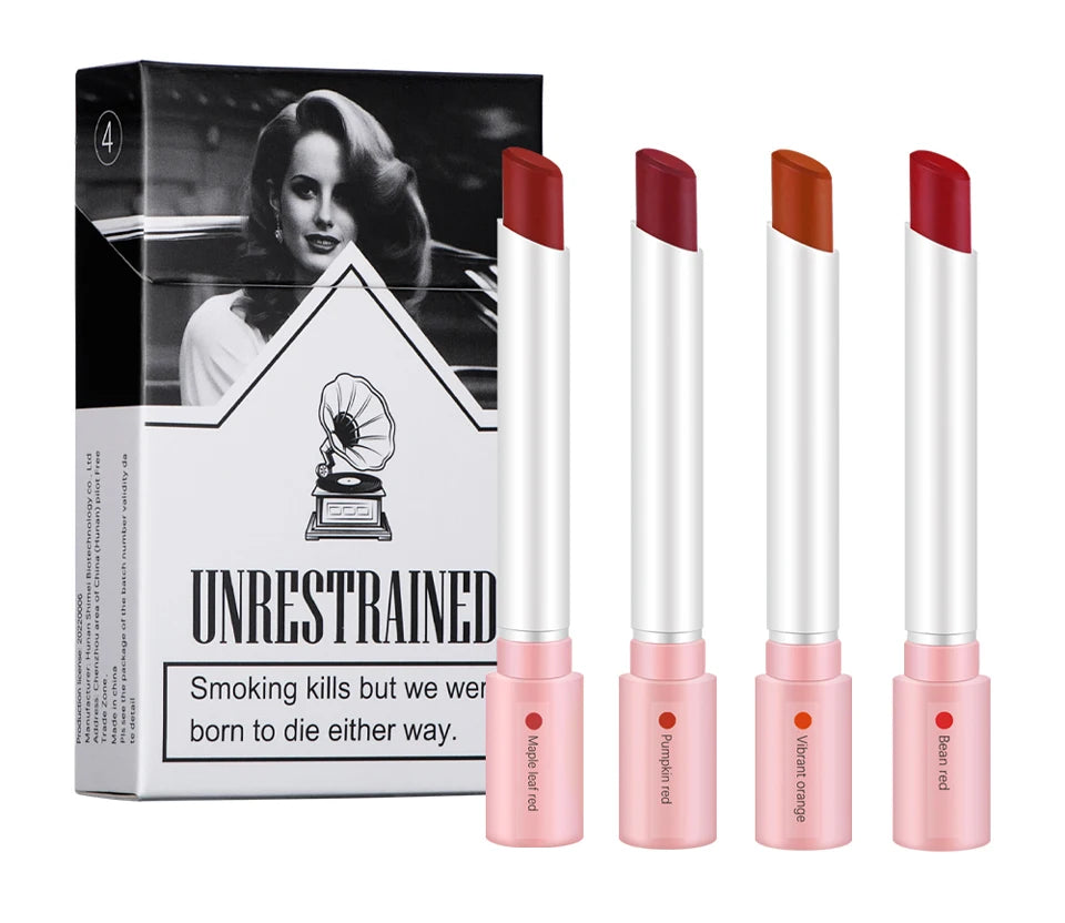 Long Lasting Matte Lipstick Set Waterproof Lip Gloss - Smarsty