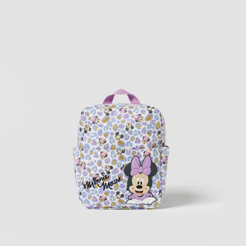 Mickey Mouse Canvas Backpack Large Capacity School Bag - Smarsty